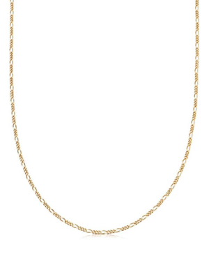 Fine Figaro Chain Necklace