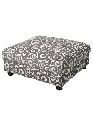 Twine Ottoman - Picket House Furnishings