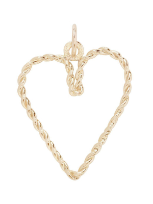 Twisted Heart Charm