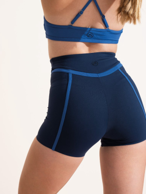 Chloe Short - Navy / Cobalt