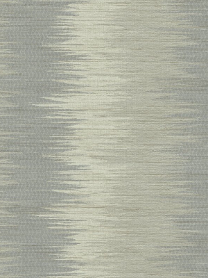 Zigzag Wallpaper In Gray Gardens From The Nouveau Collection By Wallquest