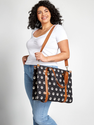 Camp Director Zipped Tote