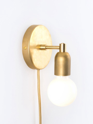 Junction Mini Solo Plug-in Sconce