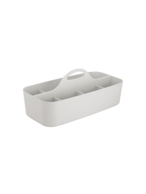 Mdesign Large Office Storage Organizer Utility Tote Caddy Holder With Handle