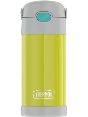 Thermos 12oz Funtainer Water Bottle With Bail Handle - Lime