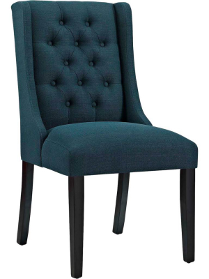 Baker Fabric Dining Chair Azure