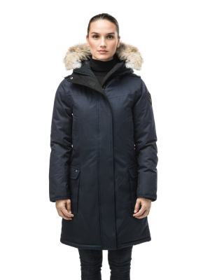 Abby Ladies Thigh Length Parka