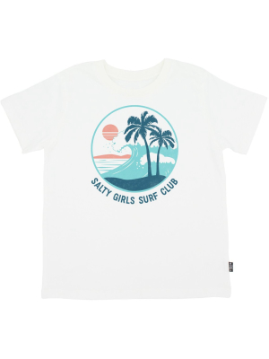 Feather 4 Arrow Salty Girl Surf Club Tee