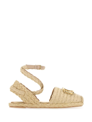 Valentino Vlogo Ankle Strap Espadrilles