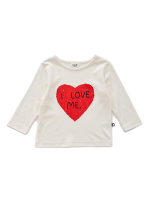 Oeuf Long Sleeve Shirt - Gardenia Love