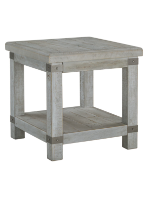 Carynhurst Rectangular End Table White - Signature Design By Ashley