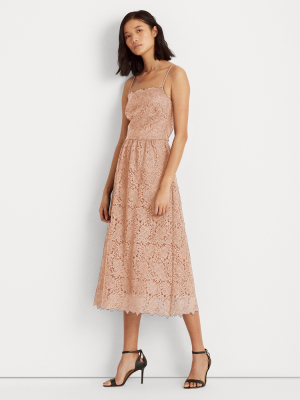 Lace Fit-and-flare Dress