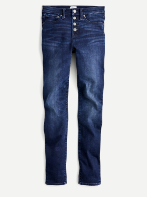 9" High-rise Toothpick Jean In Sandstone Wash