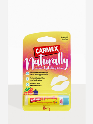 Carmex Naturally Lip Balm Berry Stick