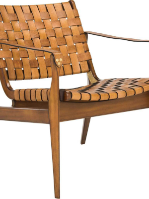 Diya Safari Chair Light Brown/brown