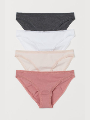 4-pack Cotton Bikini Briefs