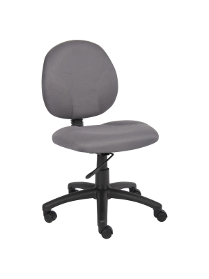 Diamond Task Chair Gray - Boss Office Products