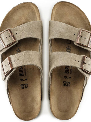 Unisex Arizona Suede Leather Taupe