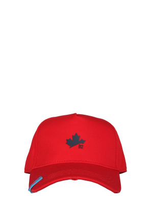 Dsquared2 D2 Leaf Baseball Cap