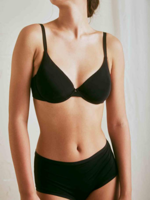 Lugano Underwire Bra In Black