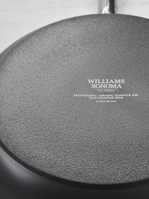 Williams Sonoma Professional Ceramic Non-stick Plus Fry Pan With Lid, 12"