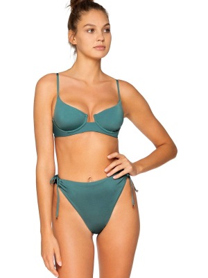 B Swim Dark Sage Aruba Top