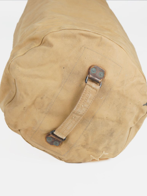 1930's Heavy Canvas Drum Bag