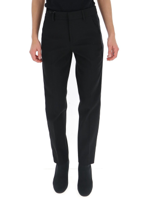 Red Valentino Cropped Slim-fit Trousers