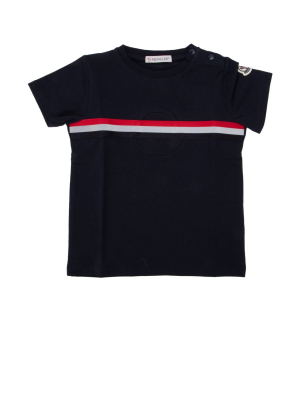 Moncler Enfant Logo Patch T-shirt