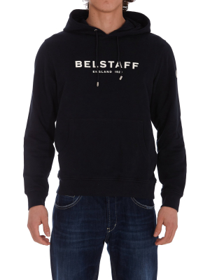 Belstaff 1924 Logo Printed Hoodie