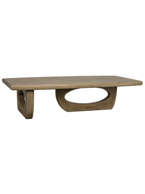 Noir Douglas Walnut Coffee Table