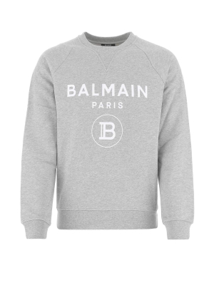 Balmain Logo Crewneck Sweatshirt