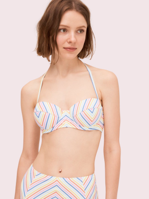 Beach Strip Underwire Bikini Top