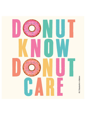 4pk Ceramic Donut Know Donut Care Coasters - Thirstystone