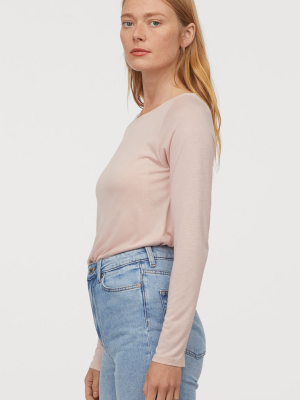 Mama Long-sleeved Nursing Top