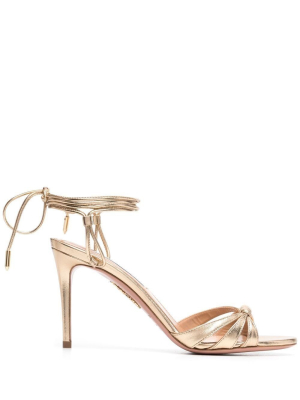 Aquazzura Sole Lacing Sandals