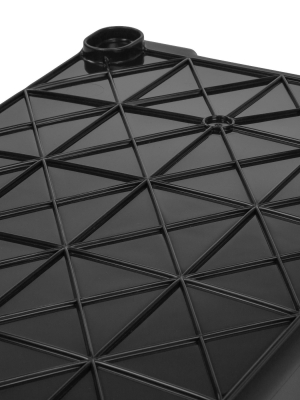 Iris 82qt Remington Weather Tight Storage Tote Black