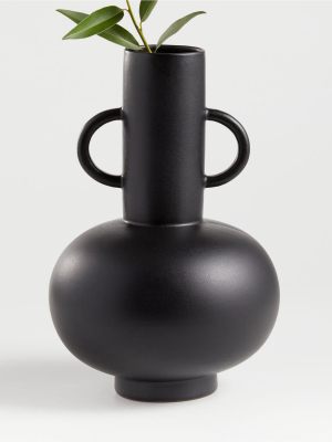 Merriman Black Vase