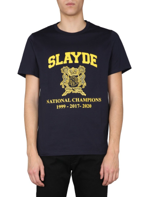 Neil Barrett Slayde Graphic Print T-shirt