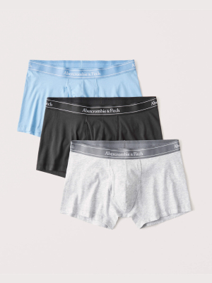 3-pack Logo Trunks