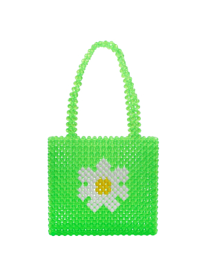 Green Daisy Bag