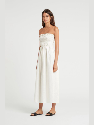 alena strapless maxi dress SIR the label Alena Strapless Maxi Dress