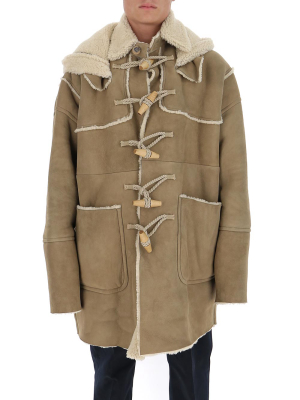 Dsquared2 Patch Pockets Hooded Duffle Coat