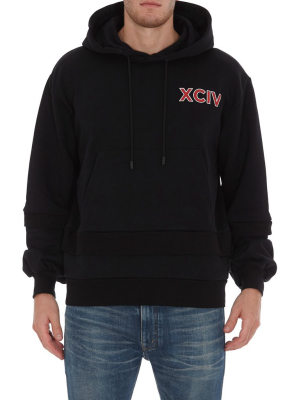 Gcds Logo Print Hoodie