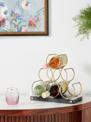 Mother-of-pearl Inlay Wine Rack