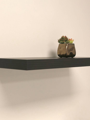 Decorative Wall Shelf - Dark Brown