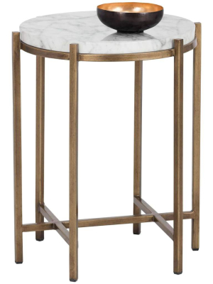 Solana End Table, Round