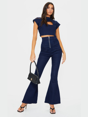 Indigo Kick Flared Jeans