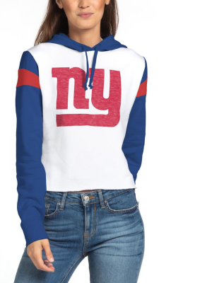 Womens Giants Cropped Hoodie