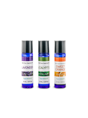 10ml 3pk 100% Pure Essential Oil Lavender Eucalyptus & Sweet Orange - Sparoom